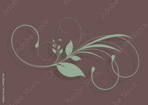 Fondo floral vintage 