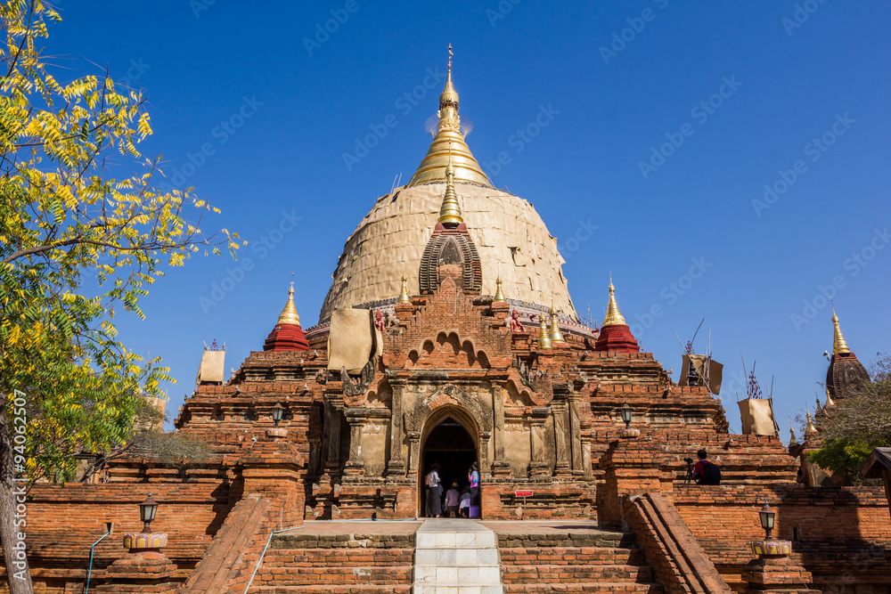Dhamayazika Pagoda Temple, Bagan, Myanmar.
