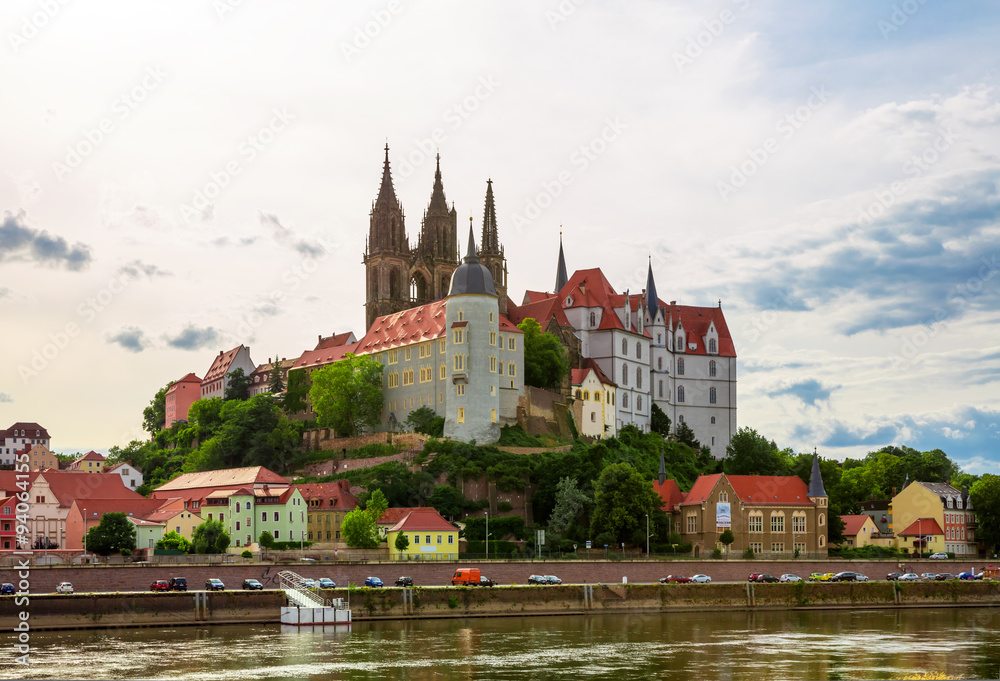 Naklejka premium Albrecht Castle in Meissen, Saxony, Germany