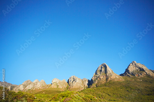 mountain landscape of South Africa
