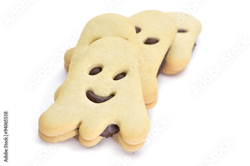 ghost-shaped cookies