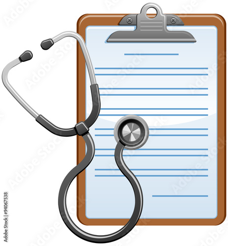 Medical history icon.