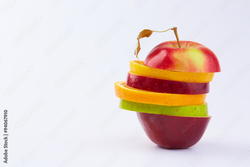 Fototapeta premium cut fruits