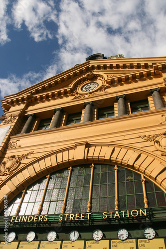 flinders street station in melbourne,australia