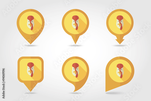 Free Download Turkey mapping pins icons - GFXLoad