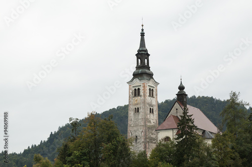 Church of the Assumption of Mary on Bled Island, Slovenia