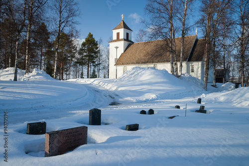 Kleine Kirche in Schweden