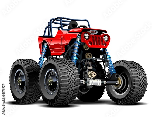 Cartoon Monster Truck