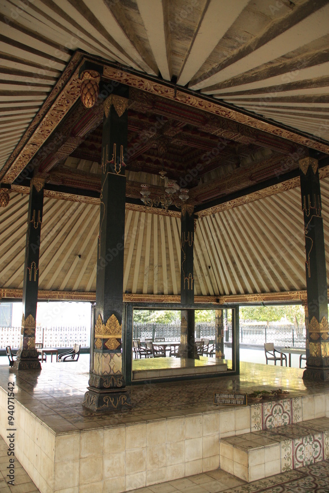 Fototapeta premium un Kiosque au Kraton