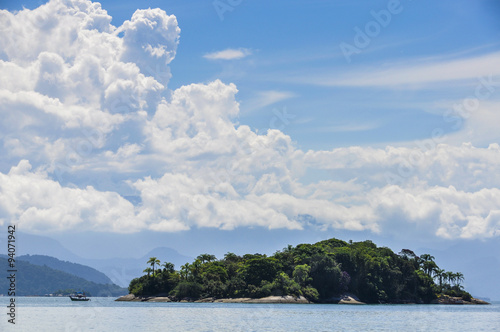 An island close to Paraty, Brazil