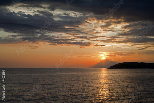 Sunset Croatia photo