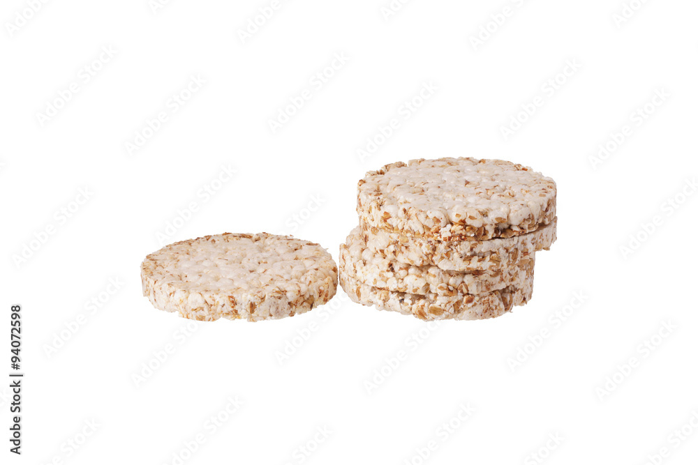 A stack of cookies. A stack of cookies.