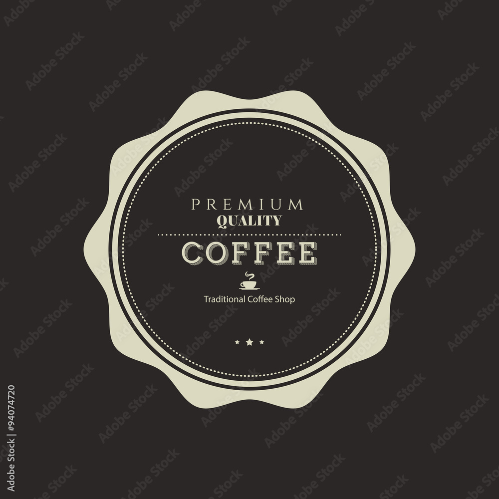 Coffee labels Coffee labels