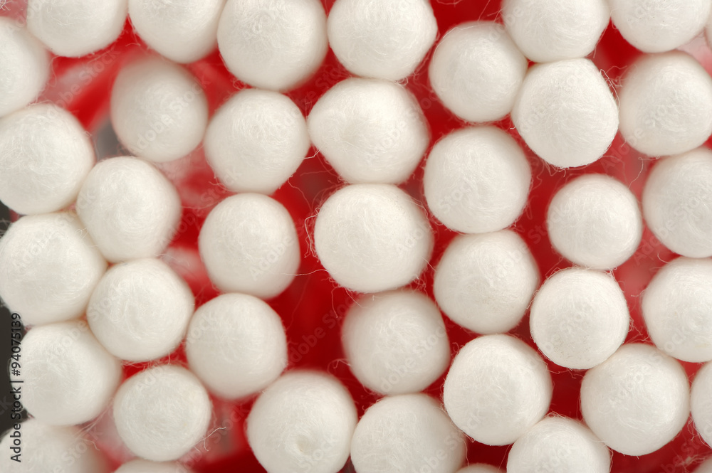 Cotton Buds (Swabs) Close-Up Cotton Buds (Swabs) Close-Up
