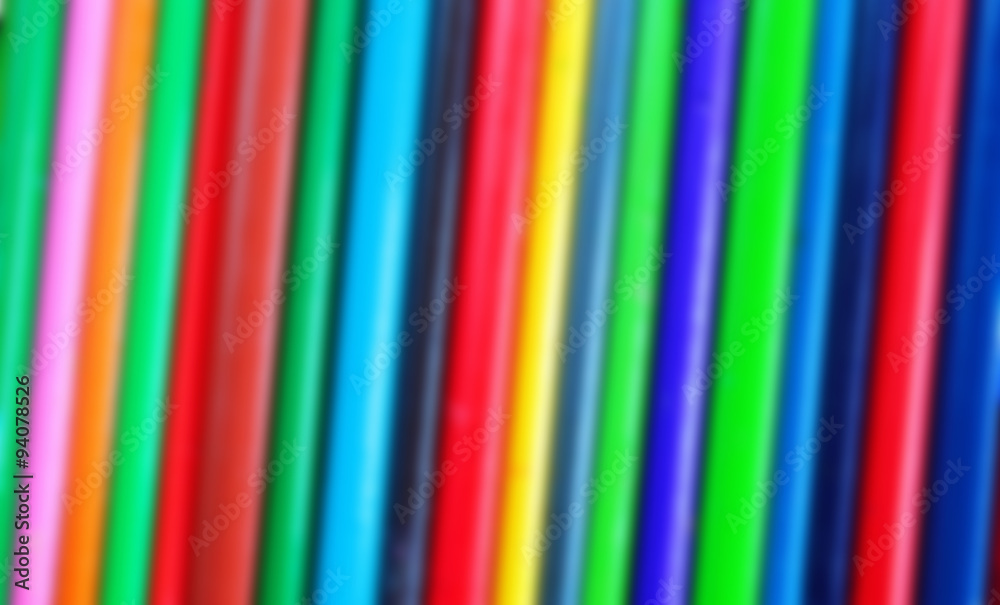 Abstract blurred colorful pencils background Abstract blurred colorful pencils background