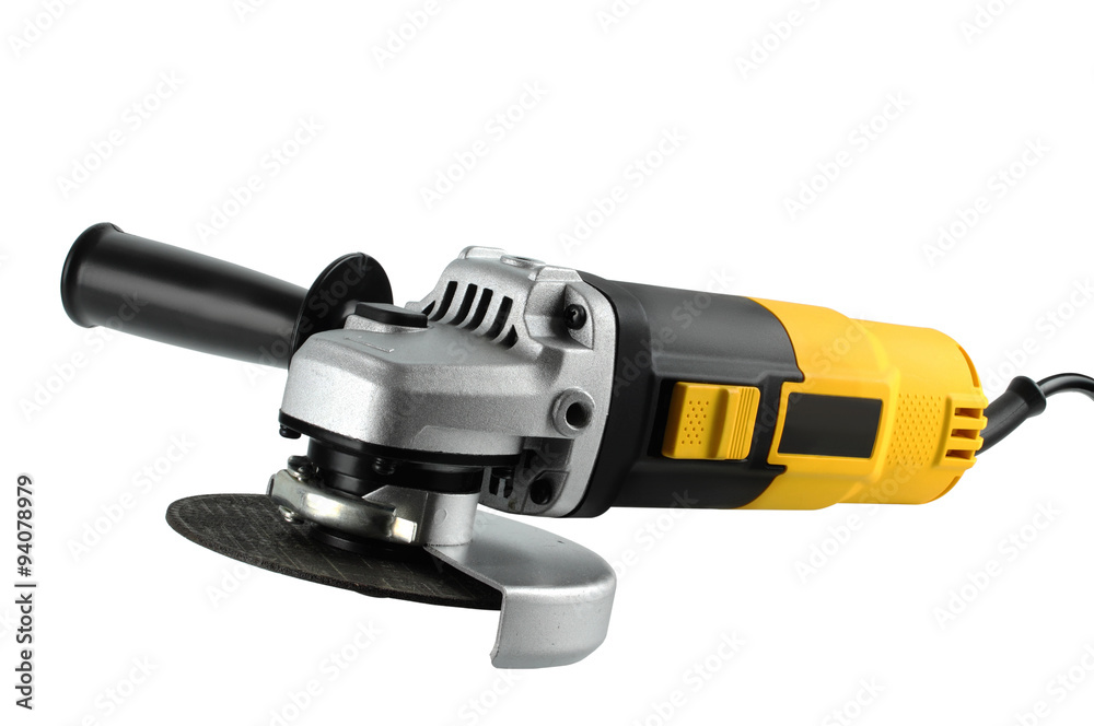 angle grinders on a white background angle grinders on a white background