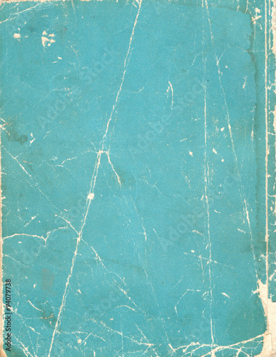 Blank old book cover