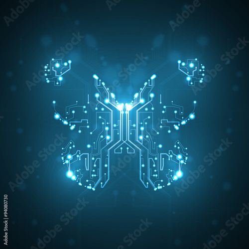 Circuit board background