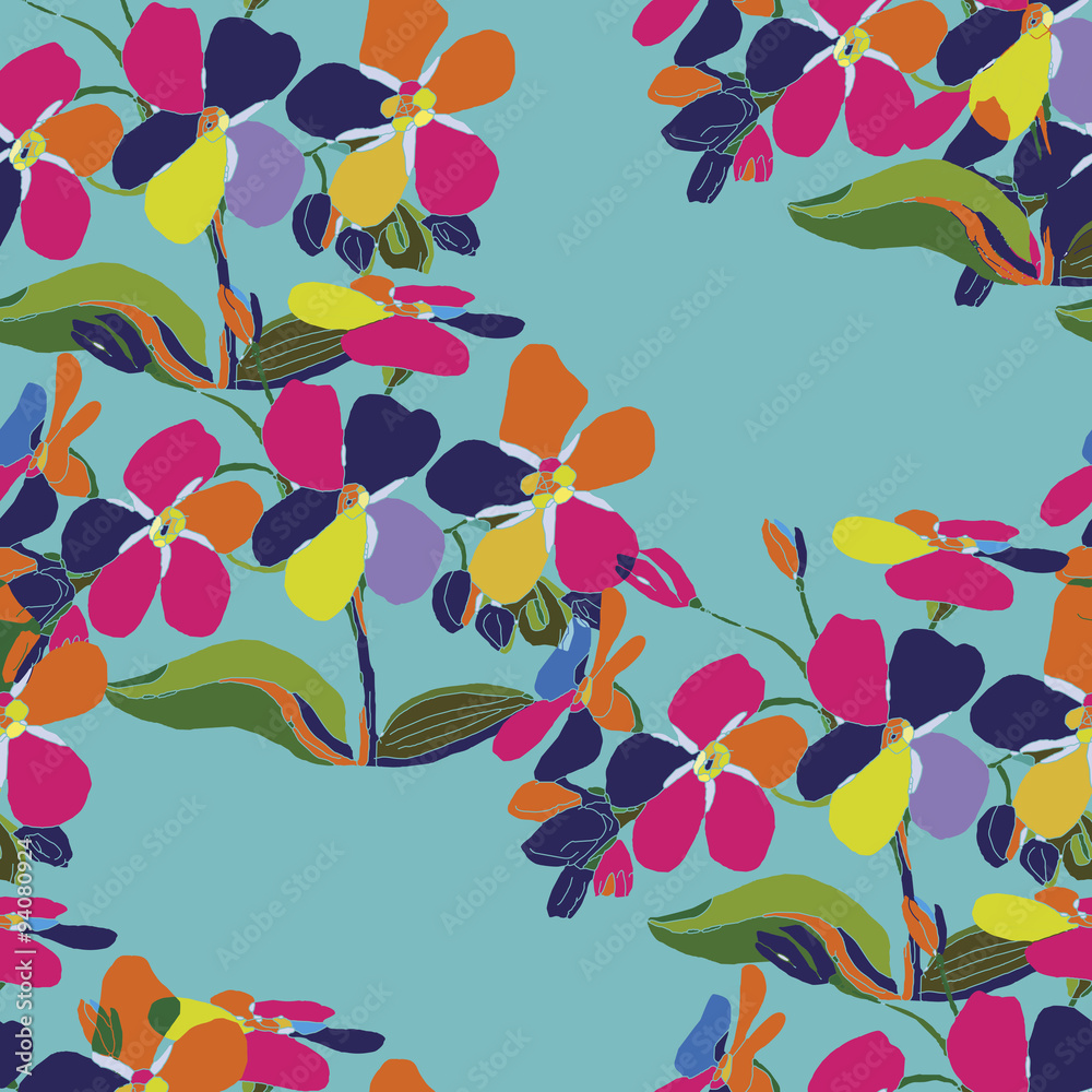 Floral seamless pattern Floral seamless pattern
