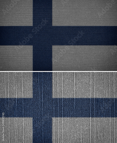 finland set of cloth flags #94081745