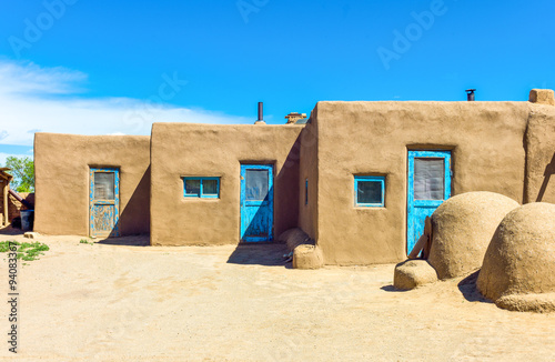 U.S.A., New Mexico, the Taos native pueblo