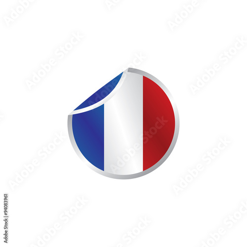 Free Download glossy theme france national flag - GFXLoad