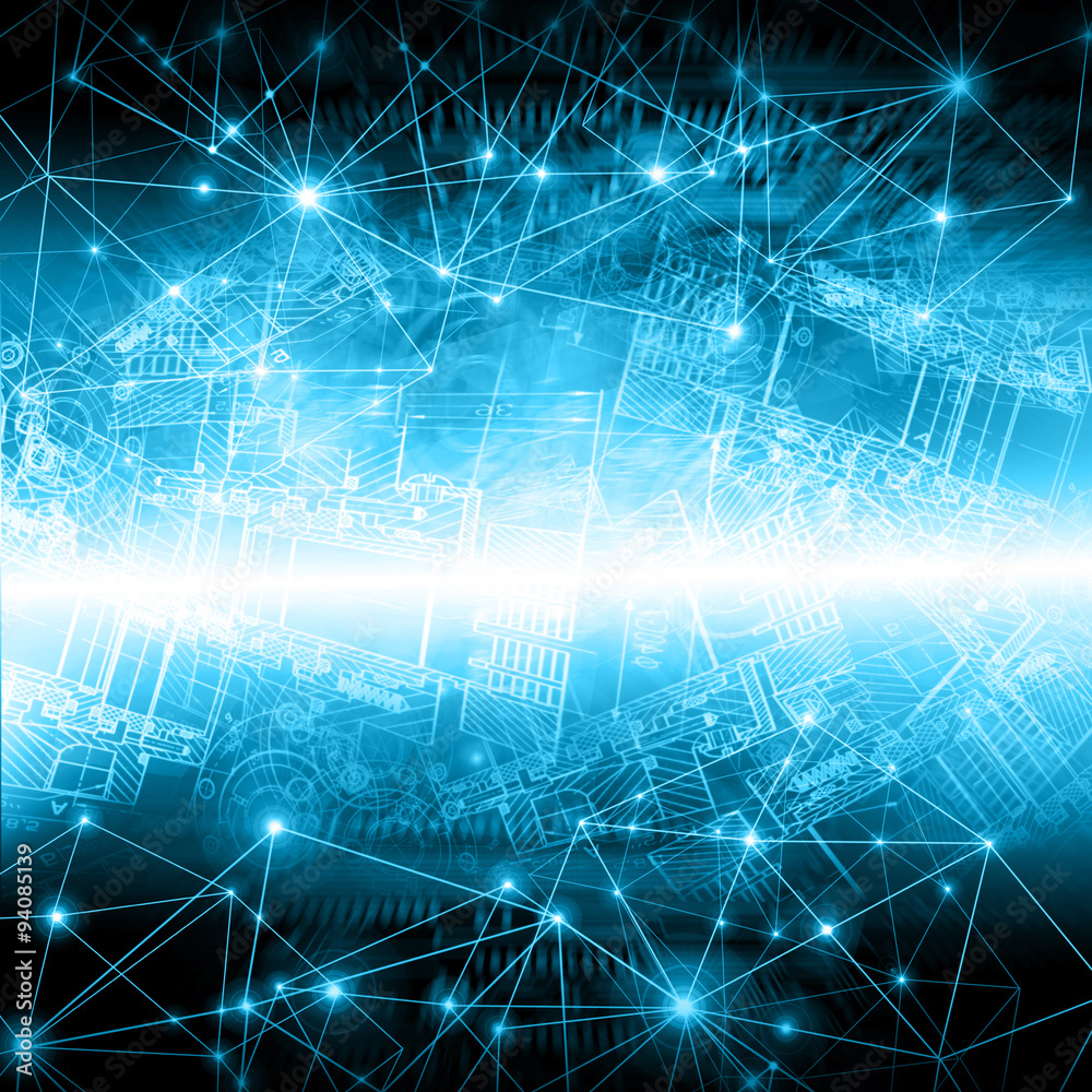 Best Internet Concept of global business.Technological