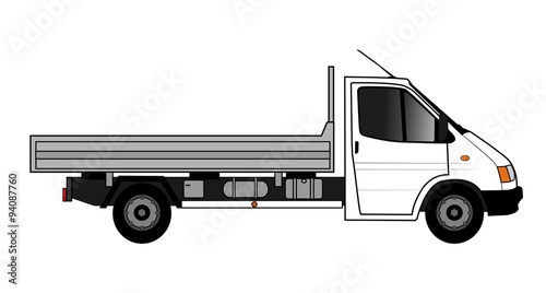 flatbed truck