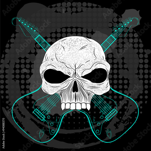 Skull T-shirt desing 2