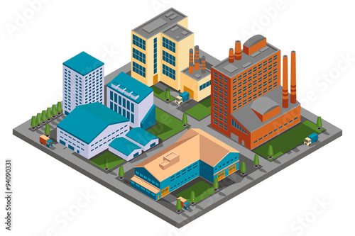 Vector isometric factory