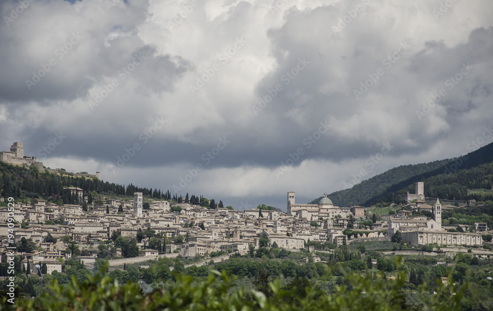 Assisi view, Italy