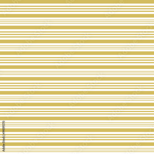 Goldene und weiße Streifen verschieden breit waagerecht im quadratischen Format