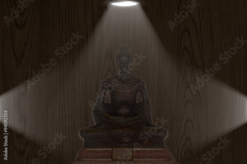 Buddha Pang asceticism & downlight
 photo