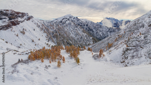 Snowy Mountains Dolomites