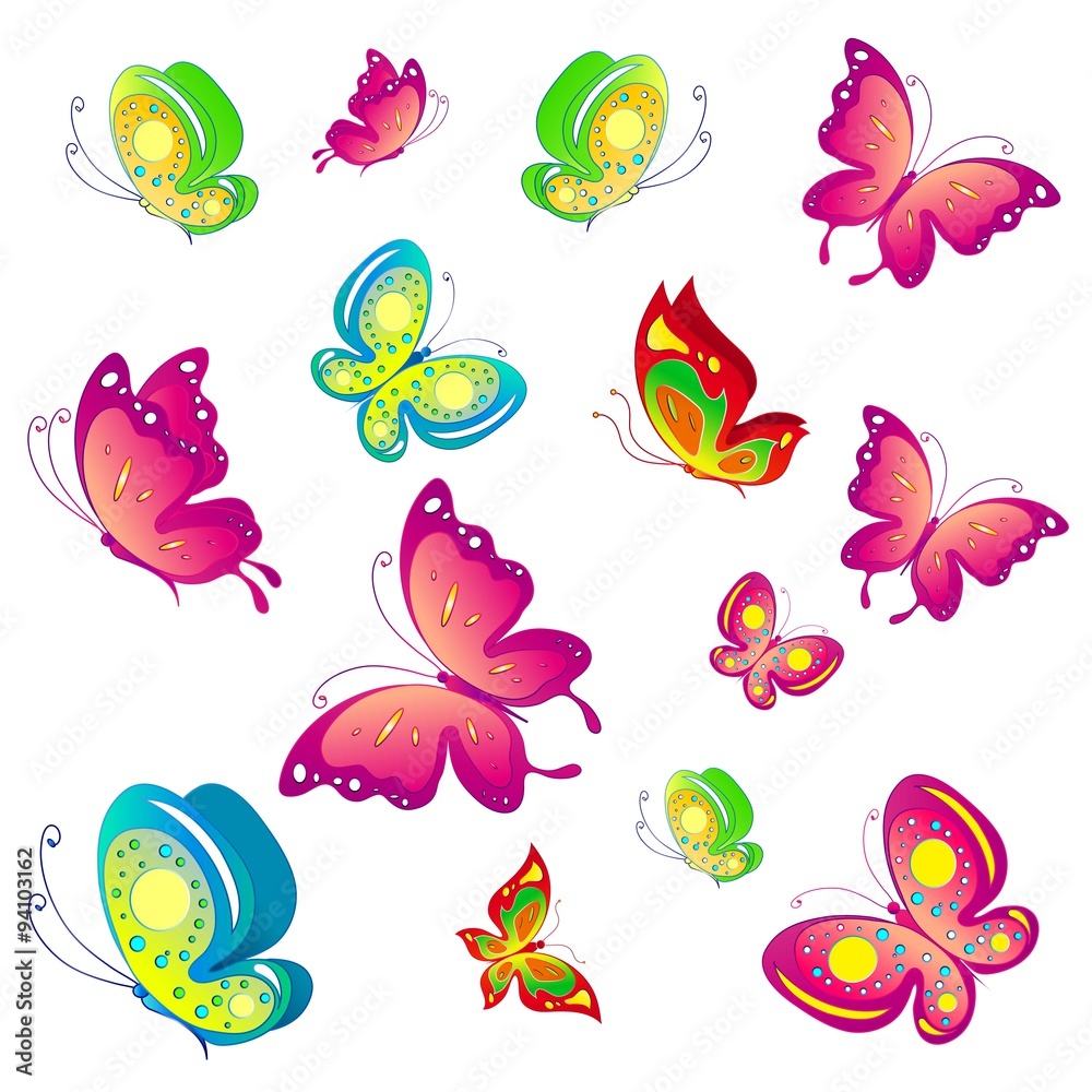 butterflies design