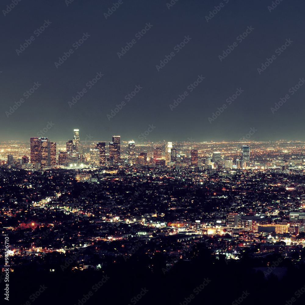 Los Angeles at night