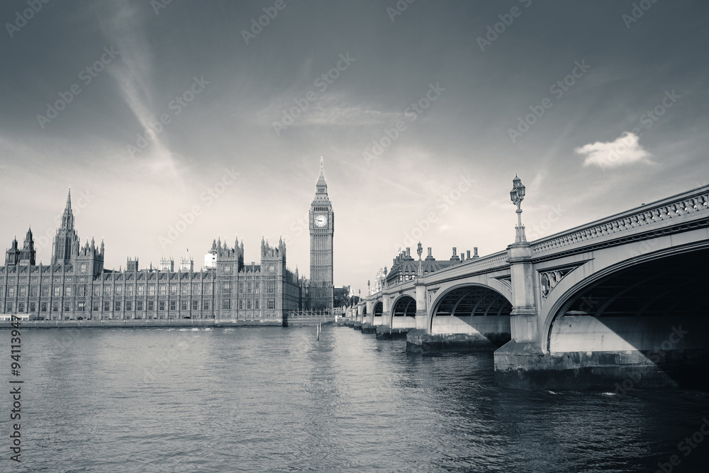 Naklejka premium London skyline