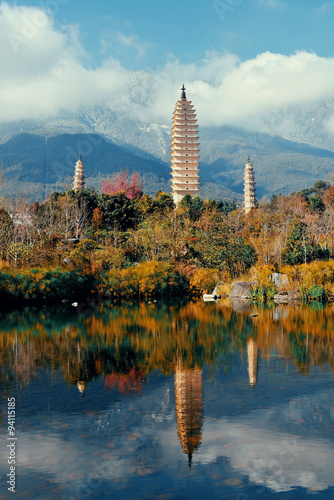 Canvas Print Dali pagoda