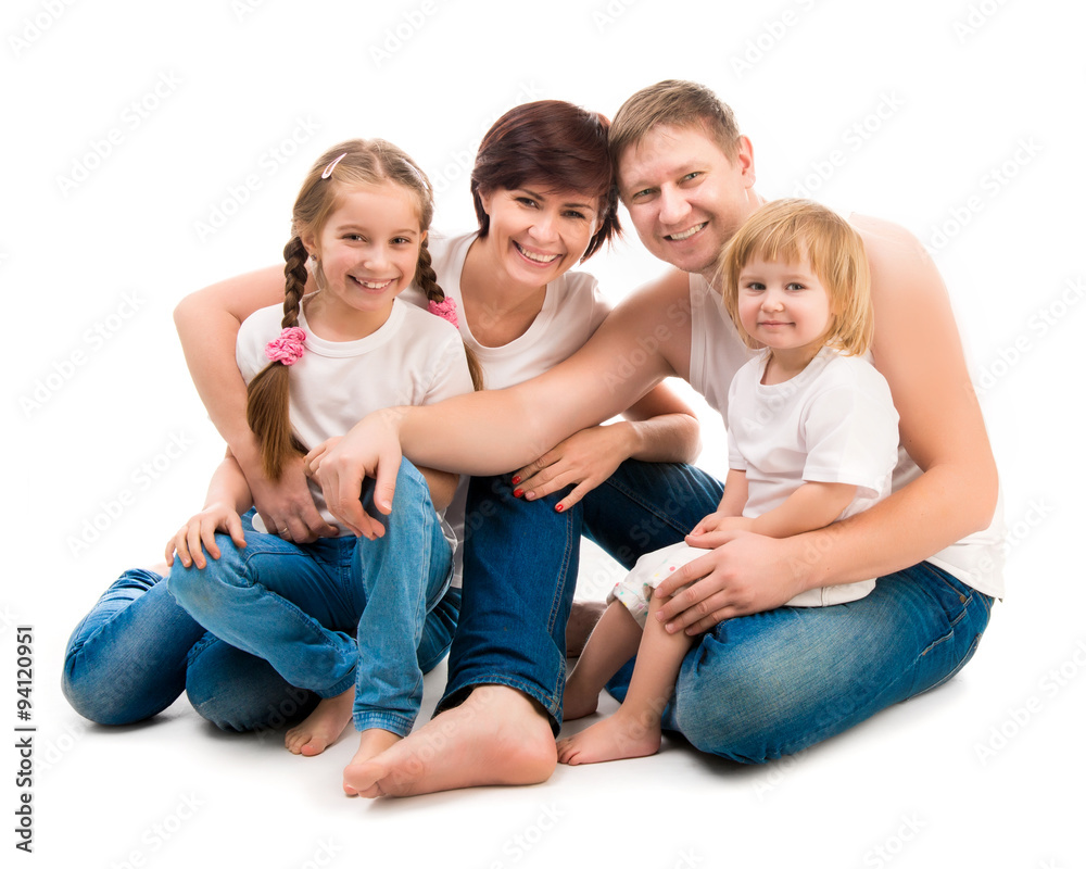 four members family four members family