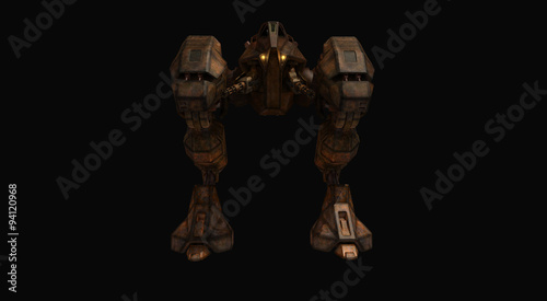 Robot battle mech