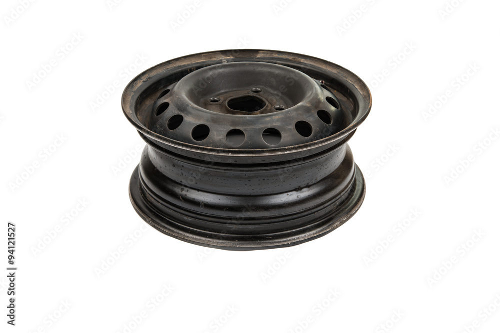 wheel disk on a white background wheel disk on a white background