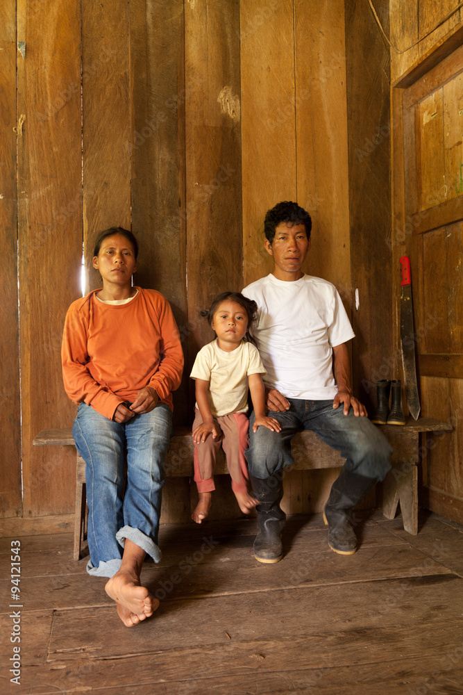 people poverty cocoa farmer color 3rd american world native children quechua family ecuador rd