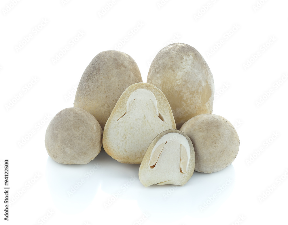 Fototapeta premium rice straw mushrooms isolated on white background