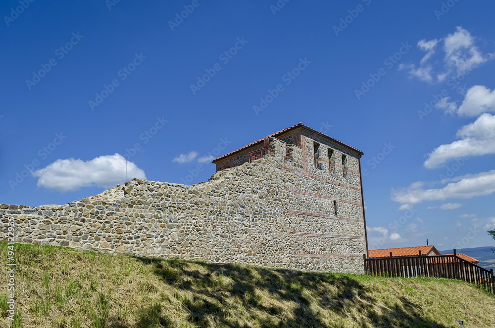 Late Antiquity fortress by Prevails Mali town or Stari Mali grad, Belchin village,Bulgaria