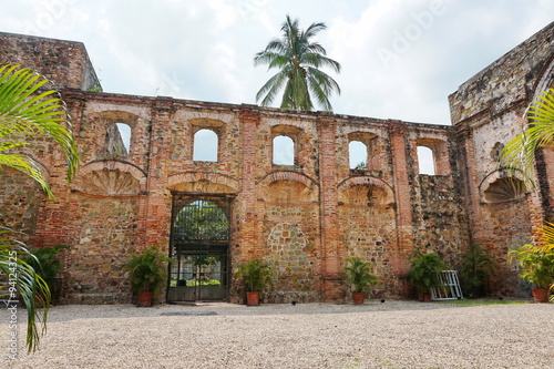 Ruin of church of the Society of Jesus Panama City