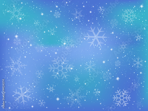 雪の結晶の背景
