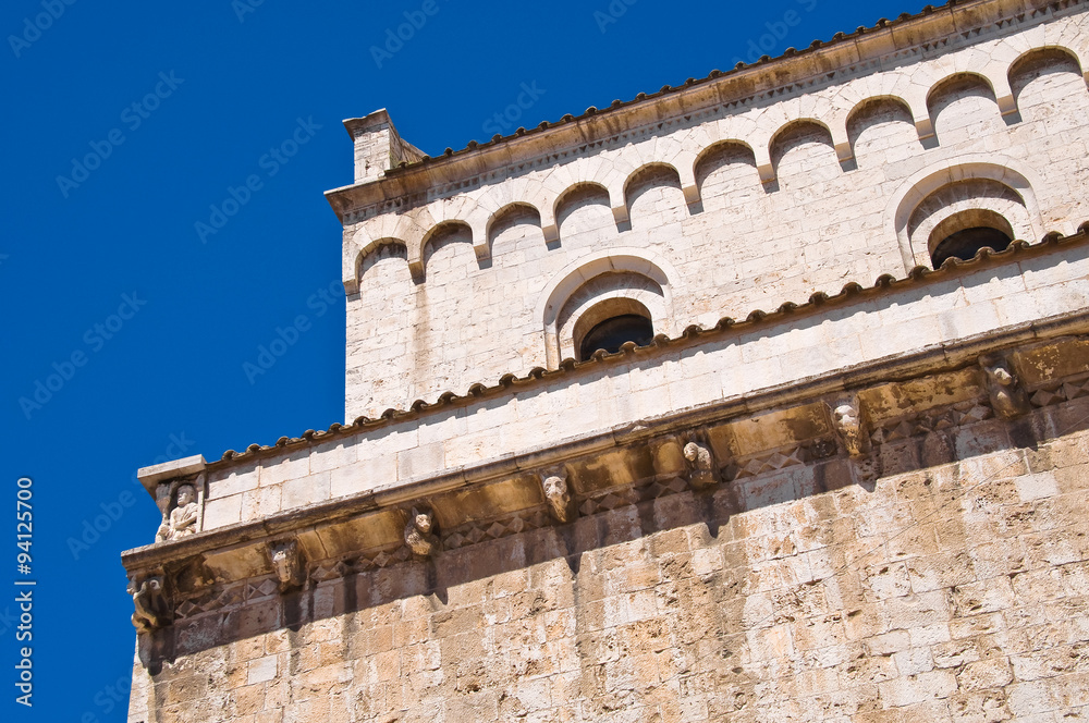 Cathedral church of Barletta. Puglia. Italy.