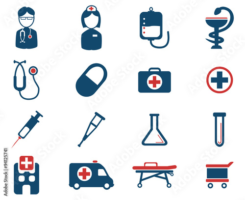 Medical simply icons