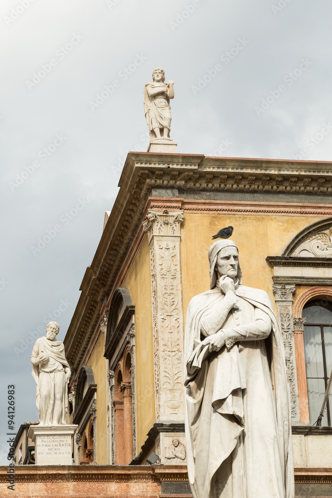 the Lodge of Consiglio in the Piazza dei Signori, Verona, Italy