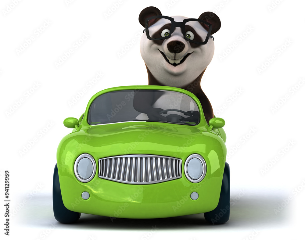Fun panda